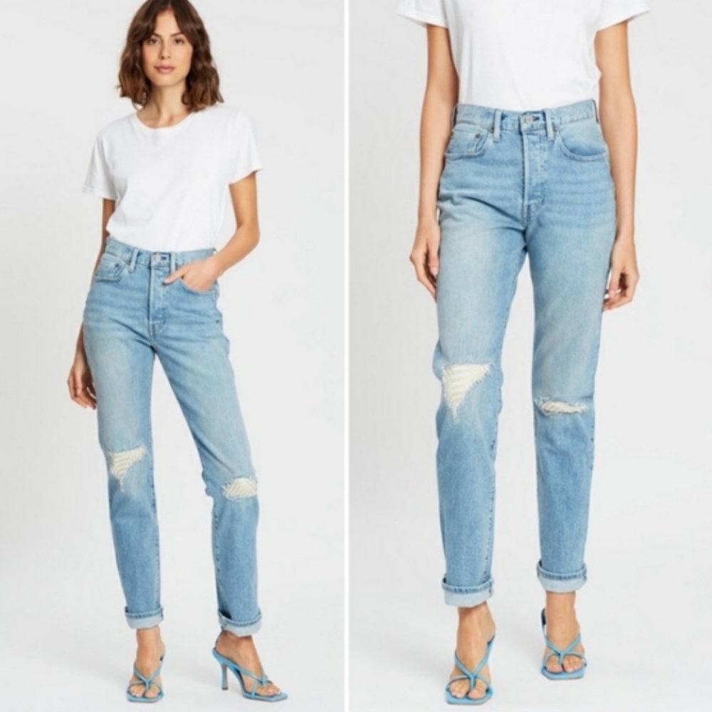 LEVIS - made & crafted High Rise 501 Jeans